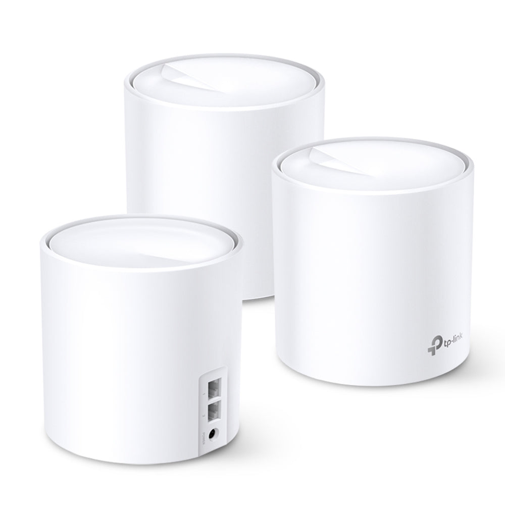 TP-Link Deco X20 AX1800 Whole Home Mesh Wi-Fi 6 System 1800Mbps (3 Pack)