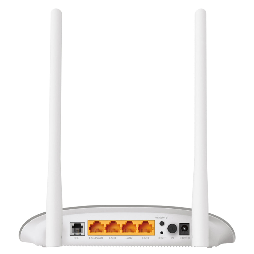 راوتر تي بي لينك 4 منافذ 2 انتينا 300 ميجابايت في الثانية TD-W9950 VDSL/ADSL Modem