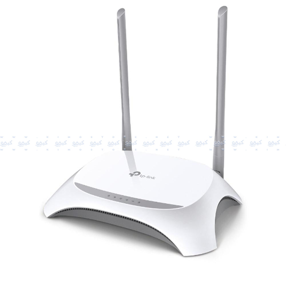 اكسس بوينت تي بي لينك 4 منفذ 2 انتينا 300 ميجابايت/ثانية TL-MR3420 3G