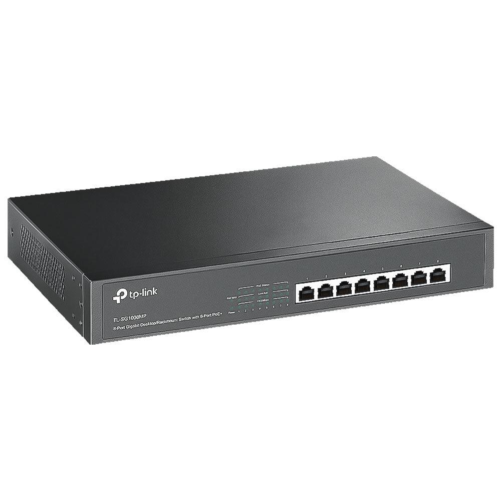 Unmanaged Rackmount PoE+ Switch
