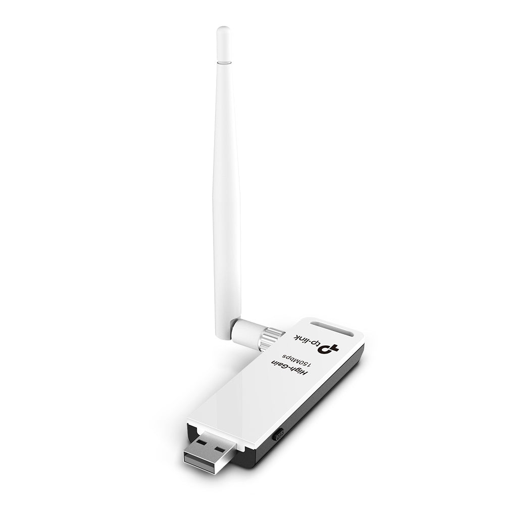 TP-Link TL-WN722N Wireless USB Adapter With Antenna 150Mbps