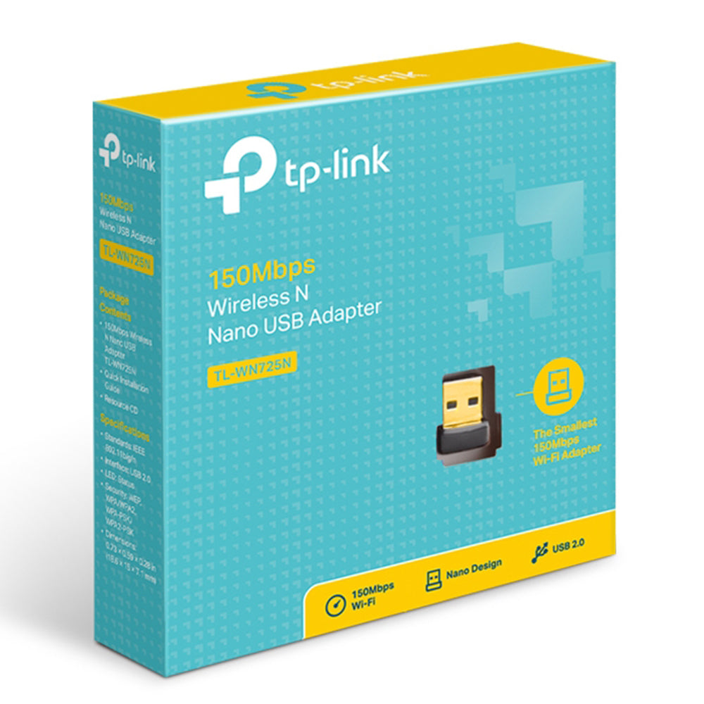 TP-Link TL-WN725N Wireless USB Adapter 150Mbps