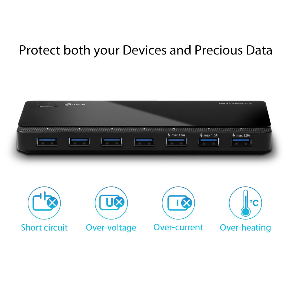 TP-Link UH700 USB HUB 7 Ports