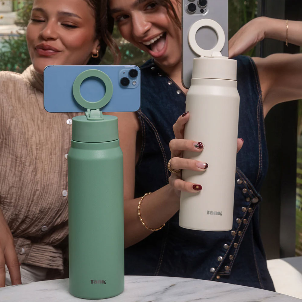 Tank Magnet Stainless Steel Bottle 1L