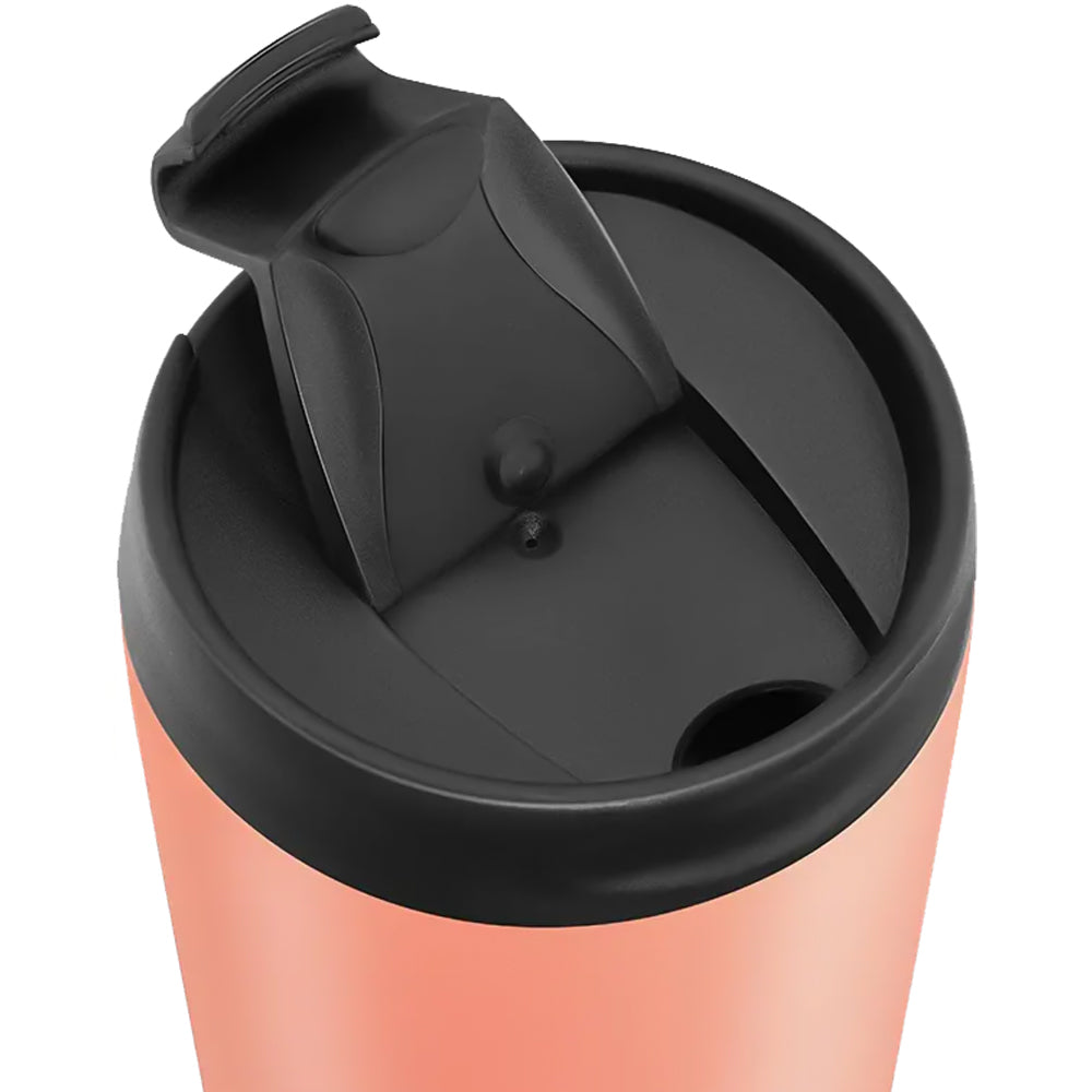 Tank Me Stainless Steel Thermal Mug Tumbler Easy Sip-Flip Cap 450ml