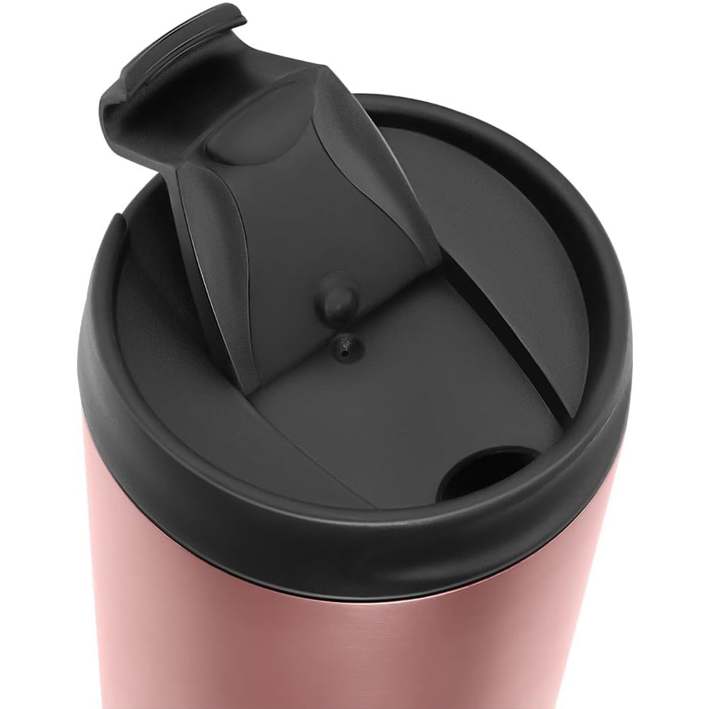 Tank Me Stainless Steel Thermal Mug Tumbler Easy Sip-Flip Cap 450ml