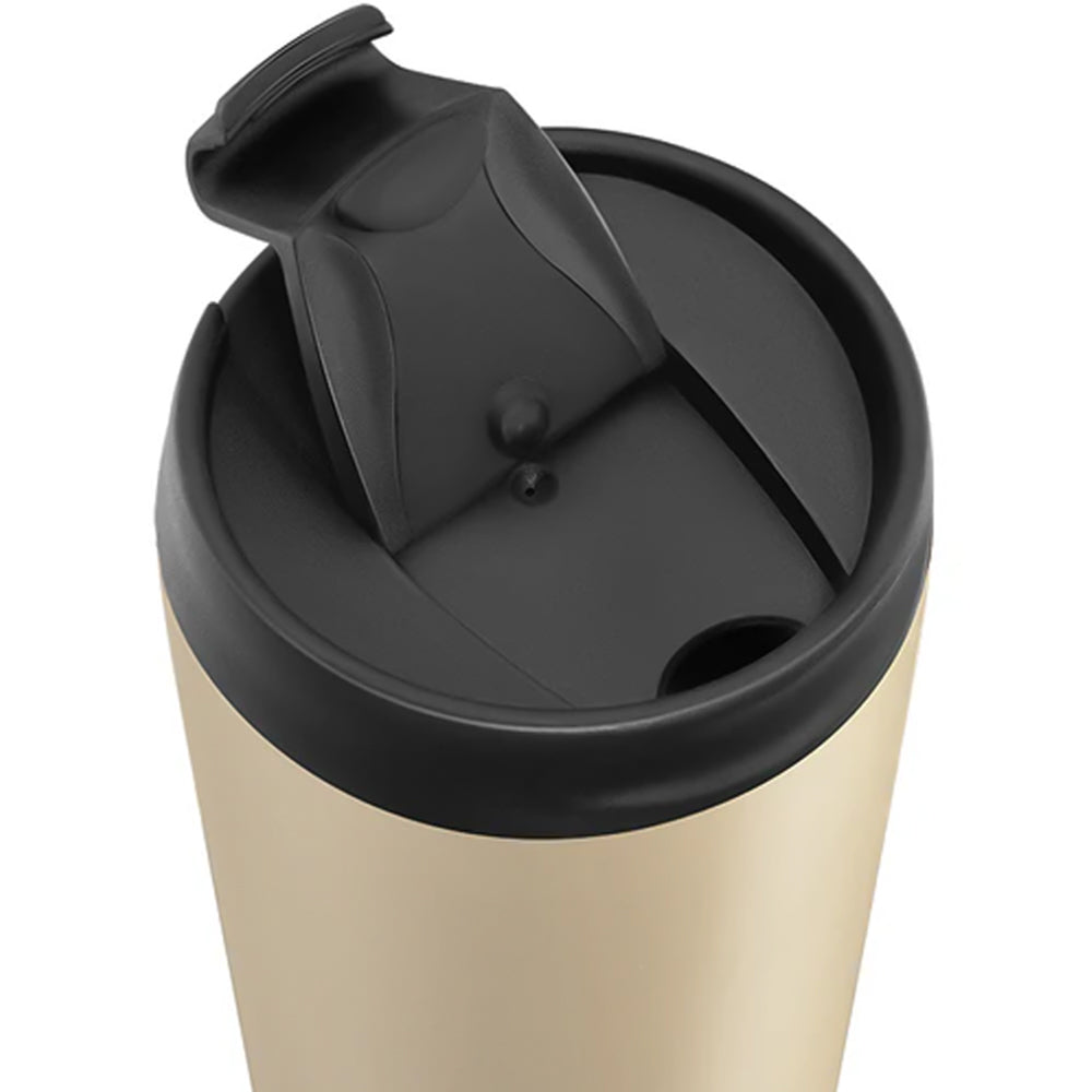 Tank Me Stainless Steel Thermal Mug Tumbler Easy Sip-Flip Cap 450ml