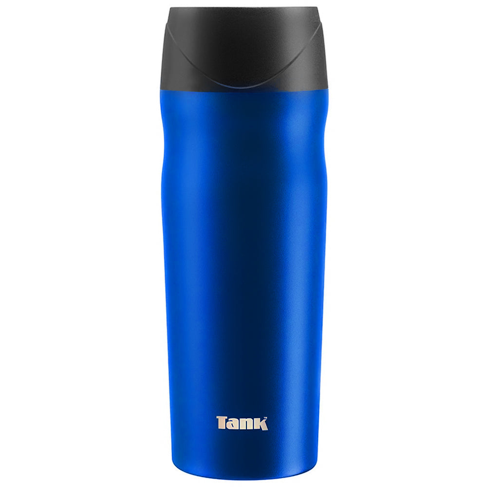 Tank Me Stainless Steel Thermal Mug Tumbler Easy Sip-Push Button 360° Drink Flow Lid 450ml