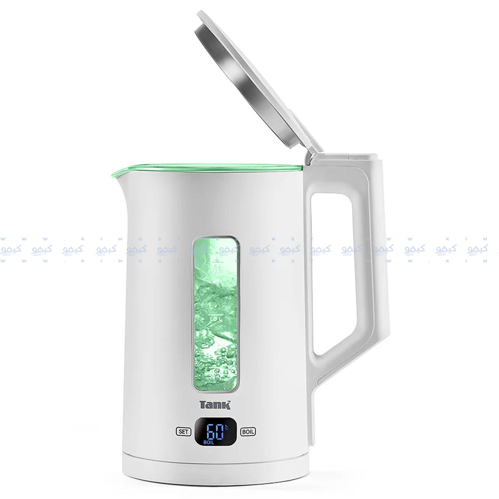 Tank Safe Touch Digital Kettle With Temperature Controlled DG-2338-ES 1.5L 1500W - Silver