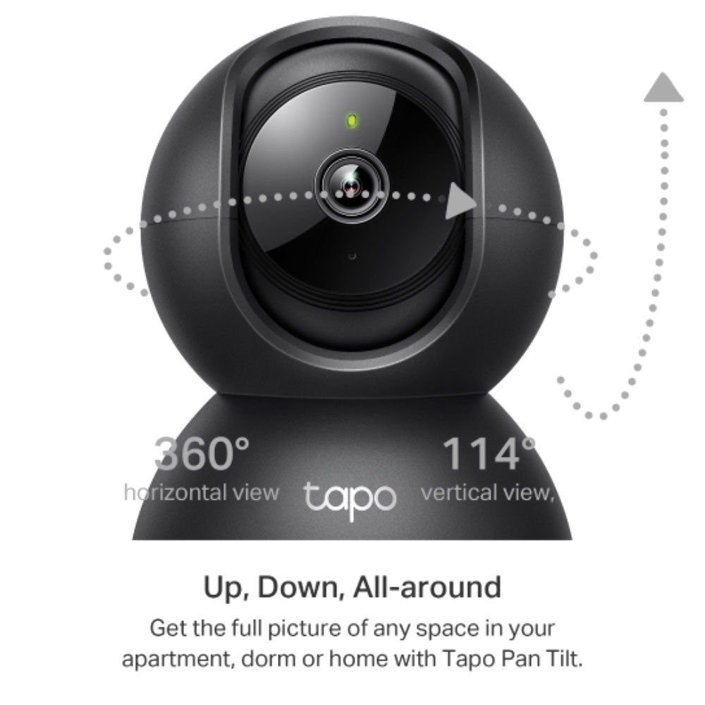 Wi-Fi Pan & Tilt Outdoor Security Camera 2K 3MP 4mm (Mic)