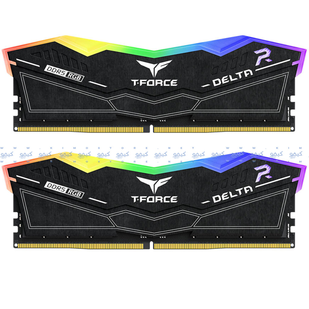 Teamgroup T-FORCE Delta RGB RAM 64GB (2x 32GB) DDR5 6400MHz