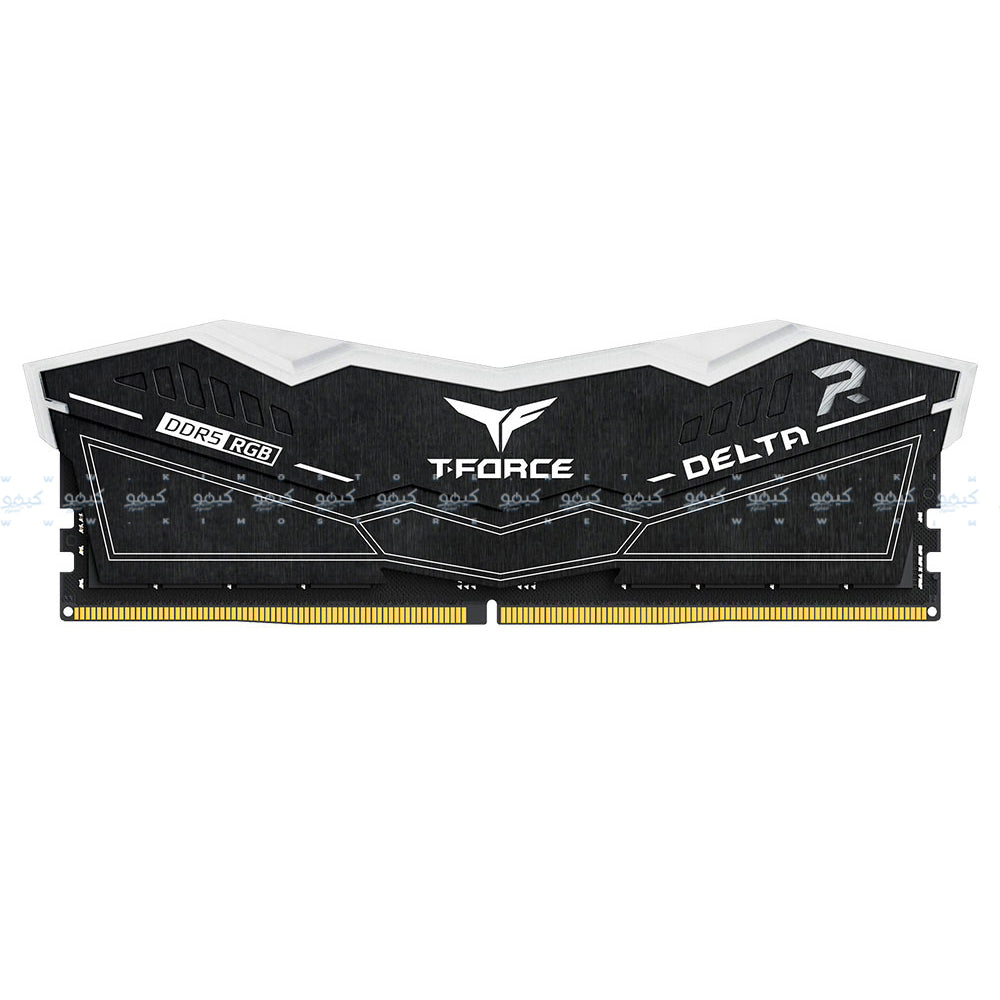 رام تيم جروب 64 جيجابايت (2×32 جيجابايت) 6000 ميجاهرتز T-FORCE DELTA DDR5 RGB CL30