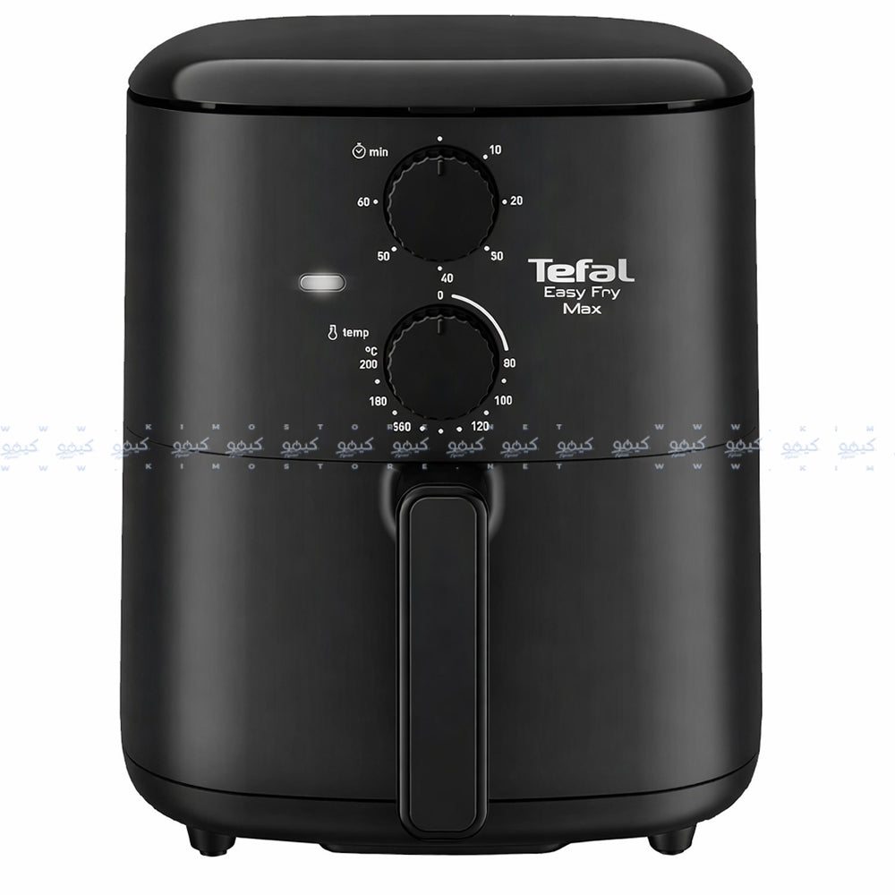قلاية هوائية تيفال 5 لتر 11550 وات Easy Fry Max Mechanical EY2418EG - أسود