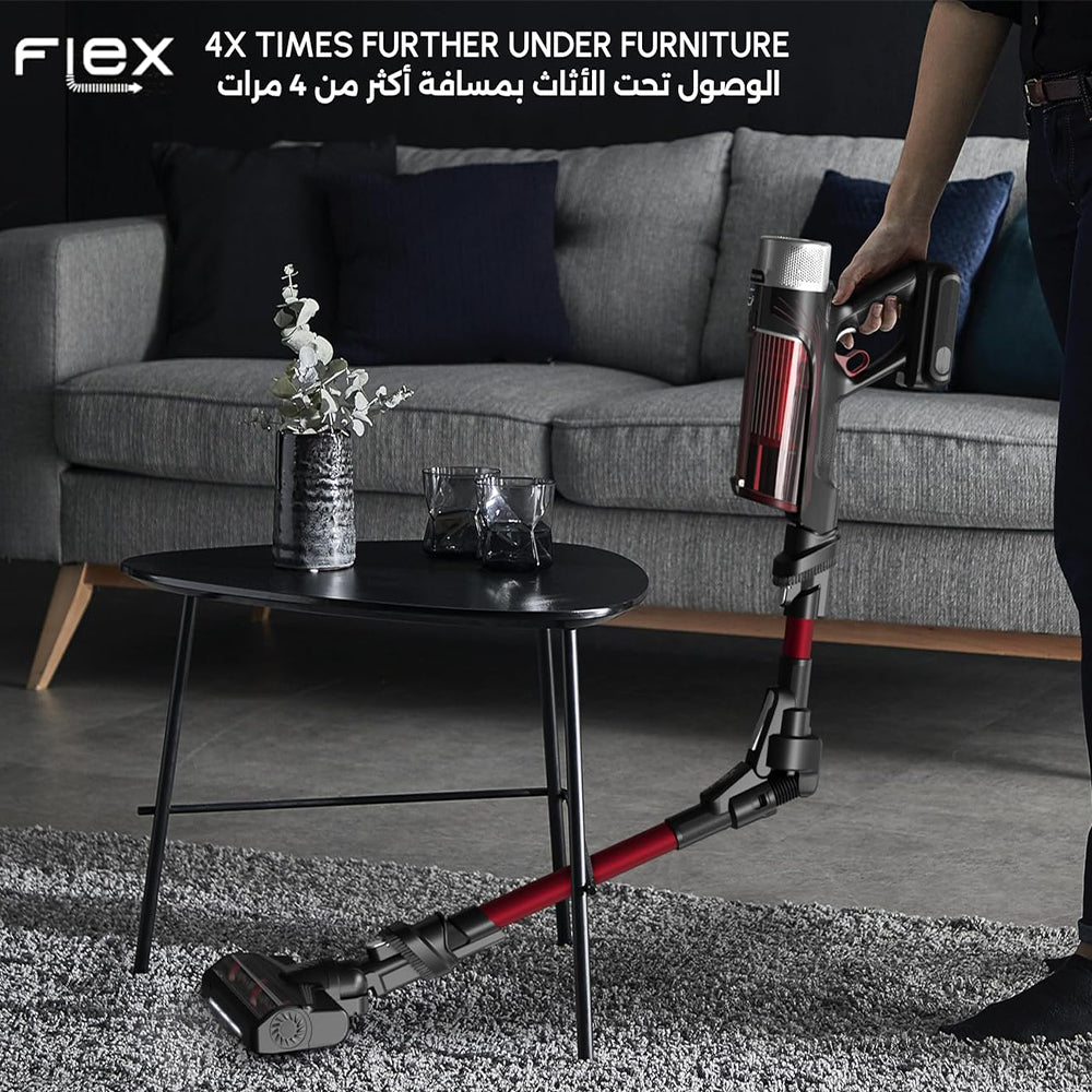 مكنسة كهربائية لاسلكية تيفال 250 وات TY2079WO X-Force Flex 9.60