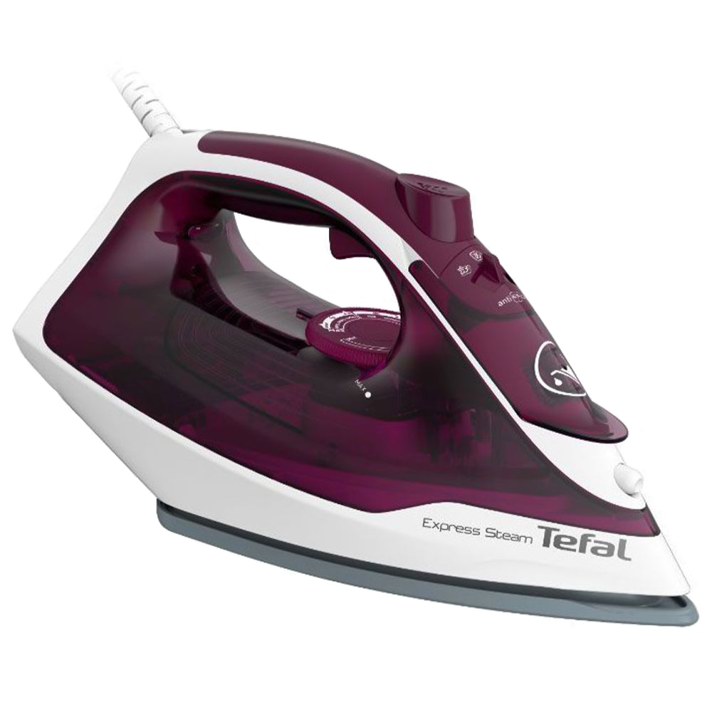 Tefal Steam Iron Express Steam FV2844E2 2400W - Burgundy