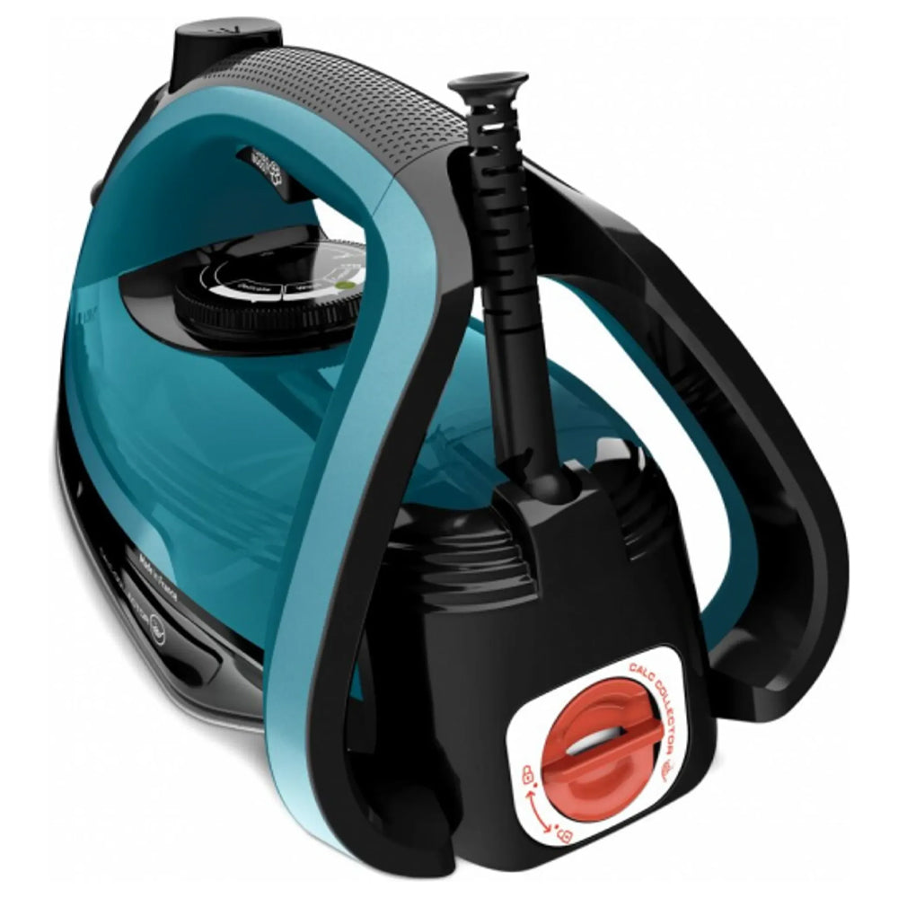 Tefal Steam Iron Ultragliss Anti-Calc Plus FV6832E0 2800W - Blue x Black