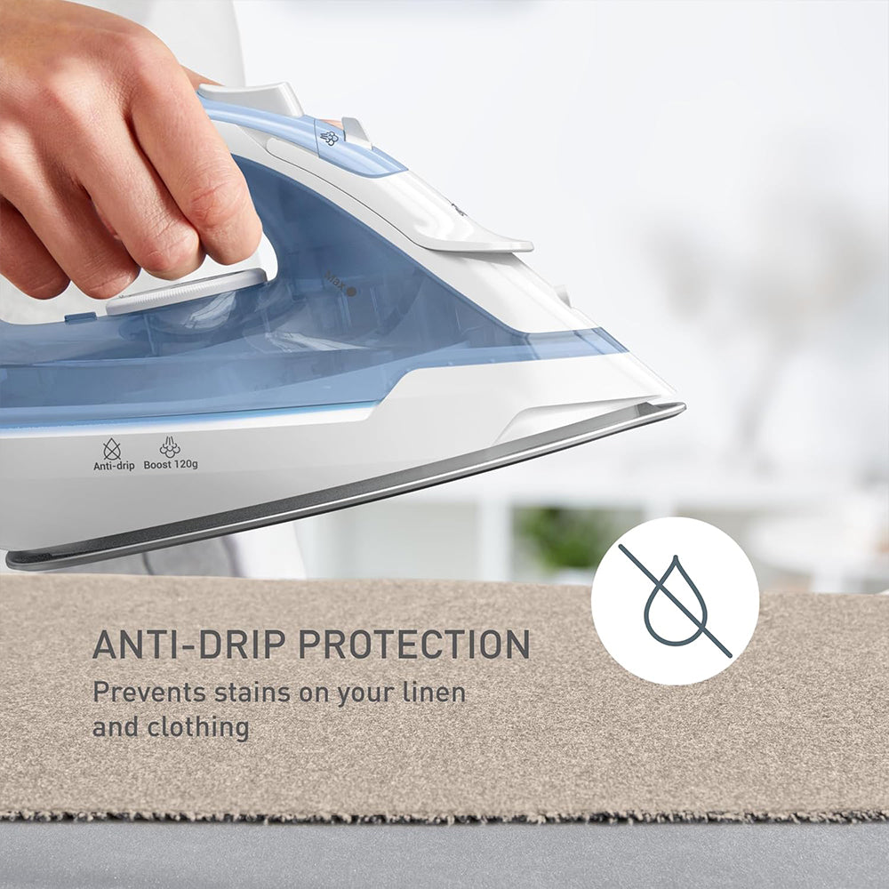 Tefal Steam Iron Virtuo 30 FV2C41E2 2000W - Blue
