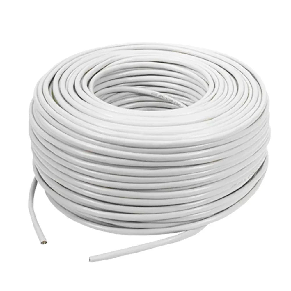 Televcs Pro Coaxial Cable RG59 200m - White