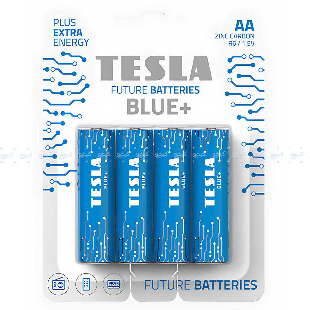 بطارية تسلا زنك Blue+ AA4