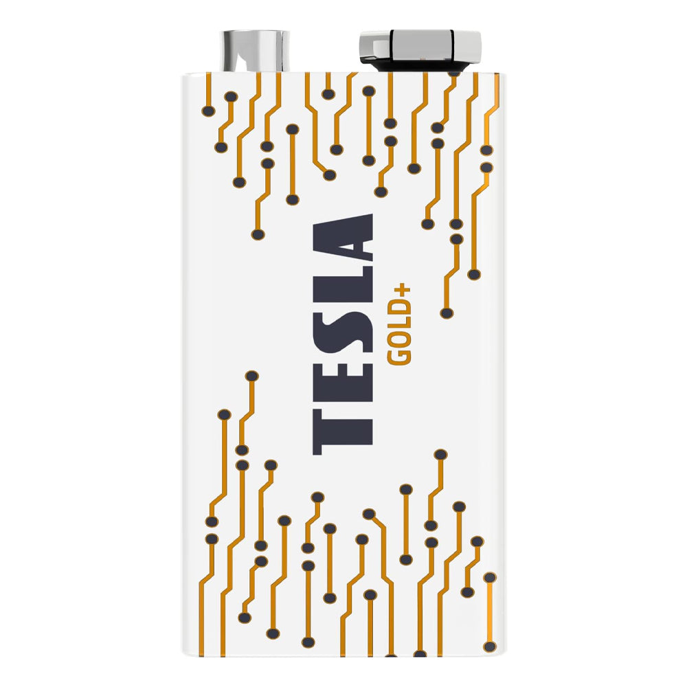 Tesla Gold+ 9V Alkaline Battery