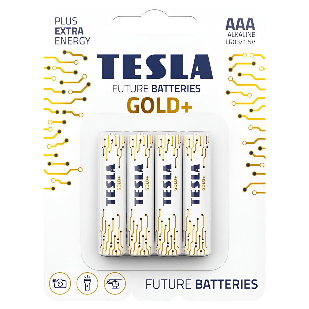 Tesla Gold+ AAA4 Battery