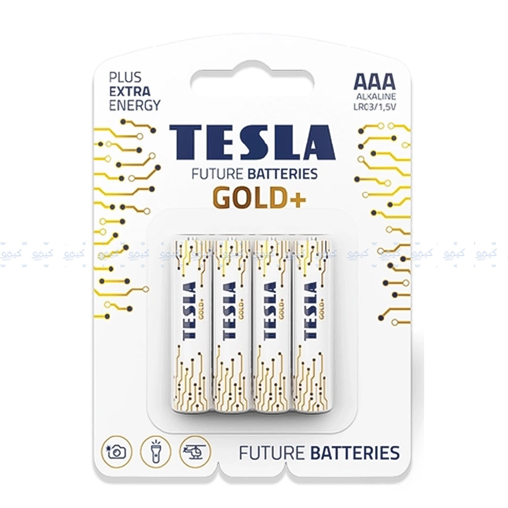 Tesla Gold+ AAA4 Battery