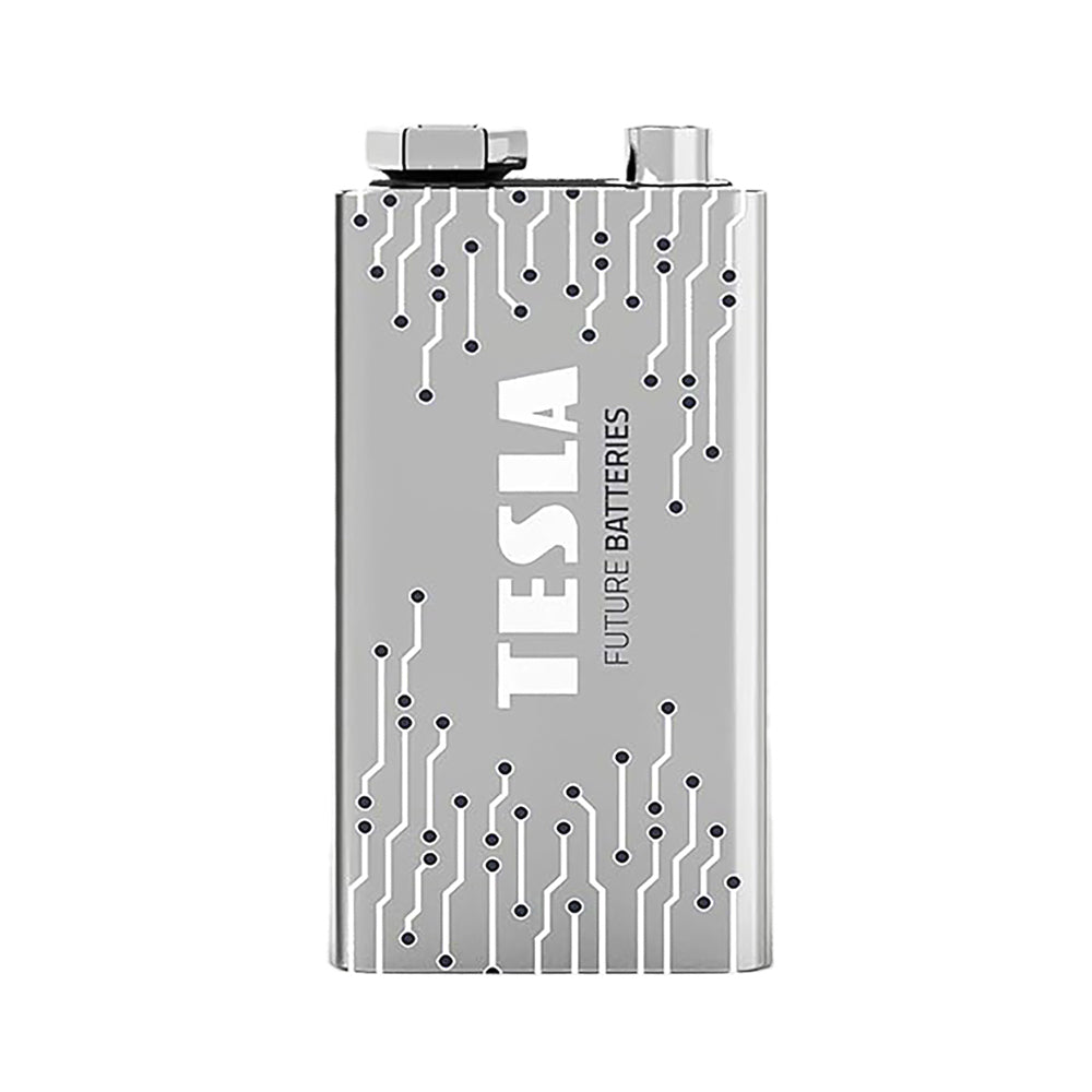 Tesla Silver+ 9V Alkaline Battery