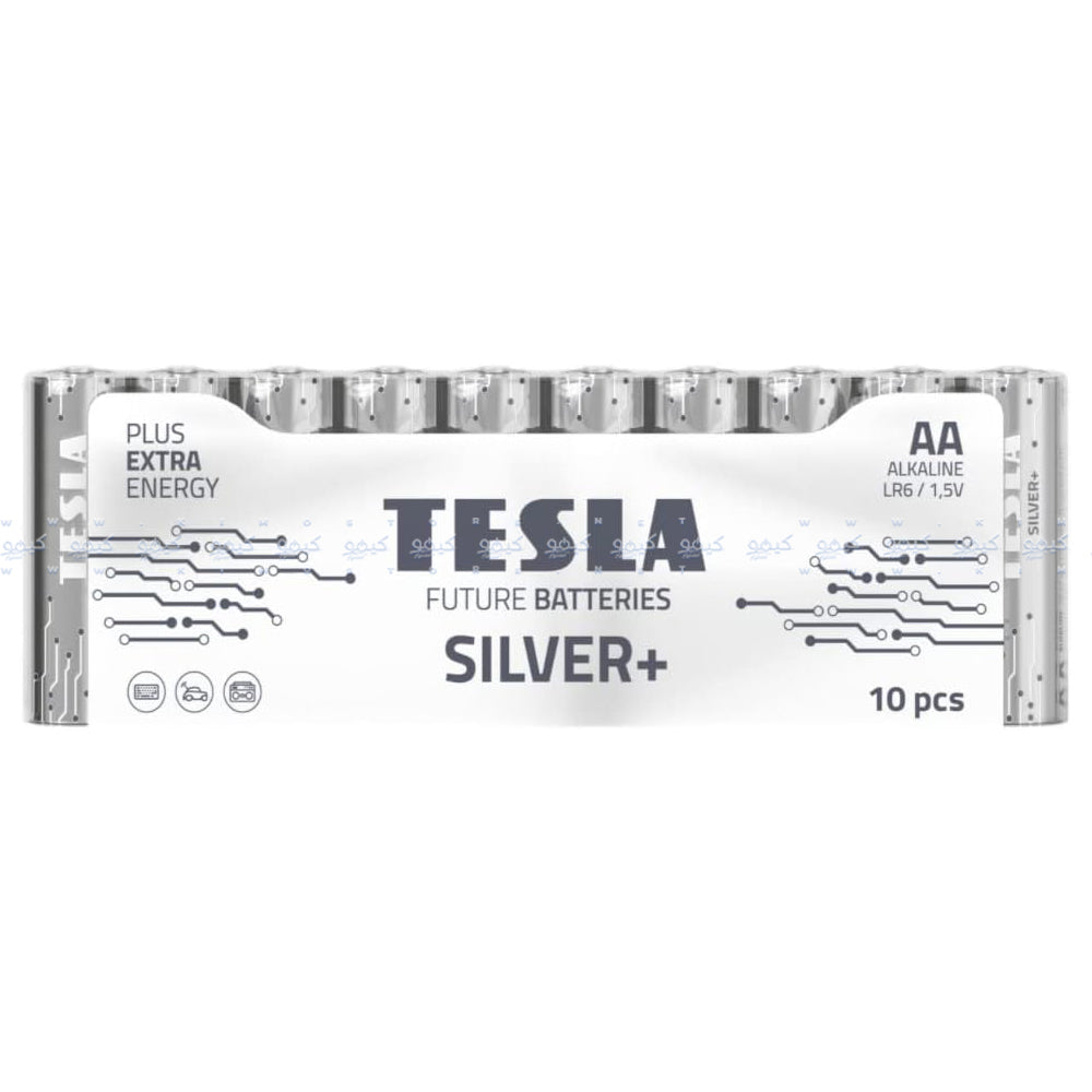 Tesla Silver+ AA 10Pcs Alkaline Battery
