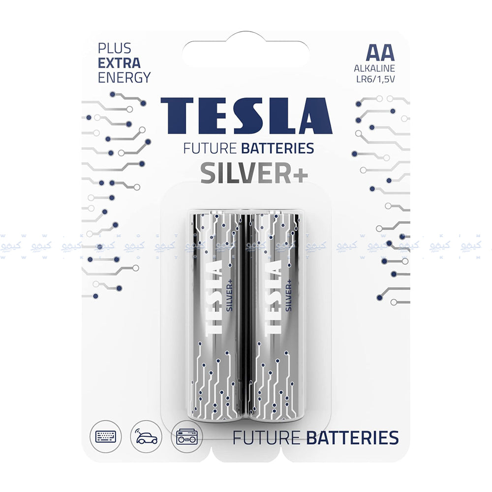 بطارية تسلا الكالين Silver+ AA2