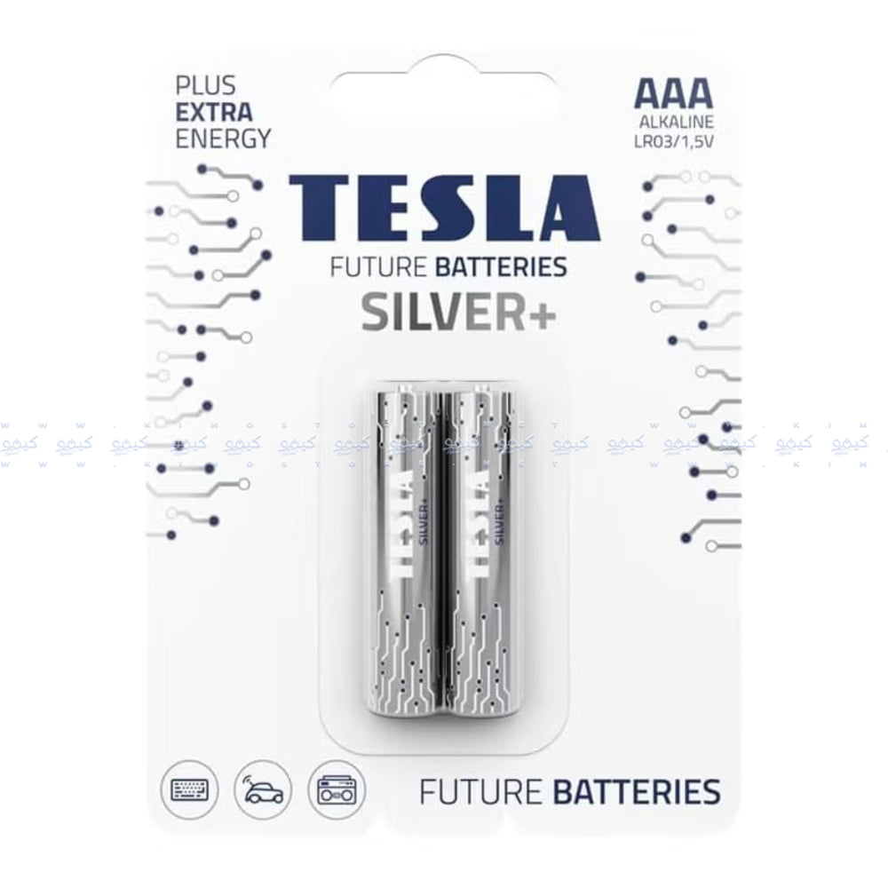 Tesla Silver+ AAA2 Alkaline Battery