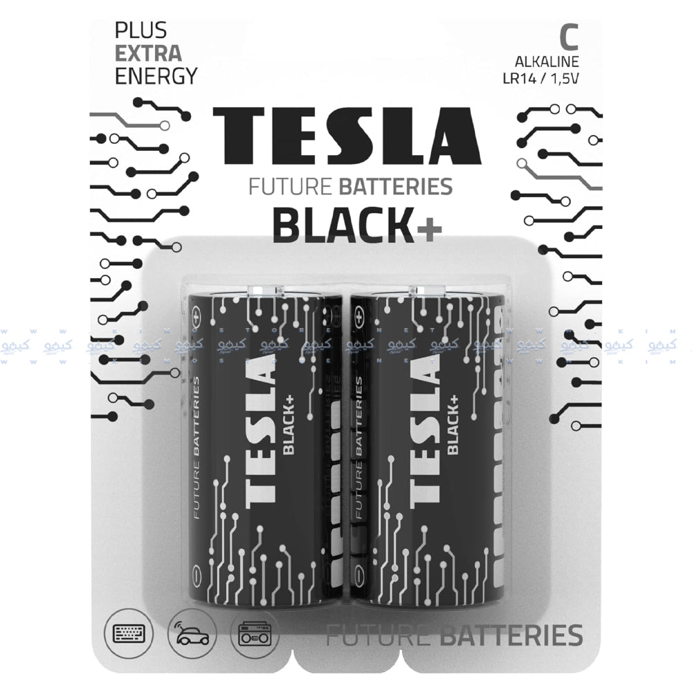 Tesla Black+ C2 Alkaline Battery