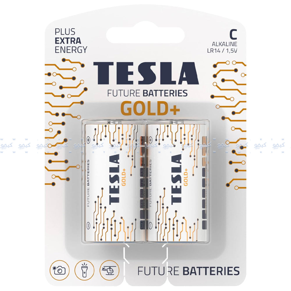 Tesla Gold+ C2 Alkaline Battery