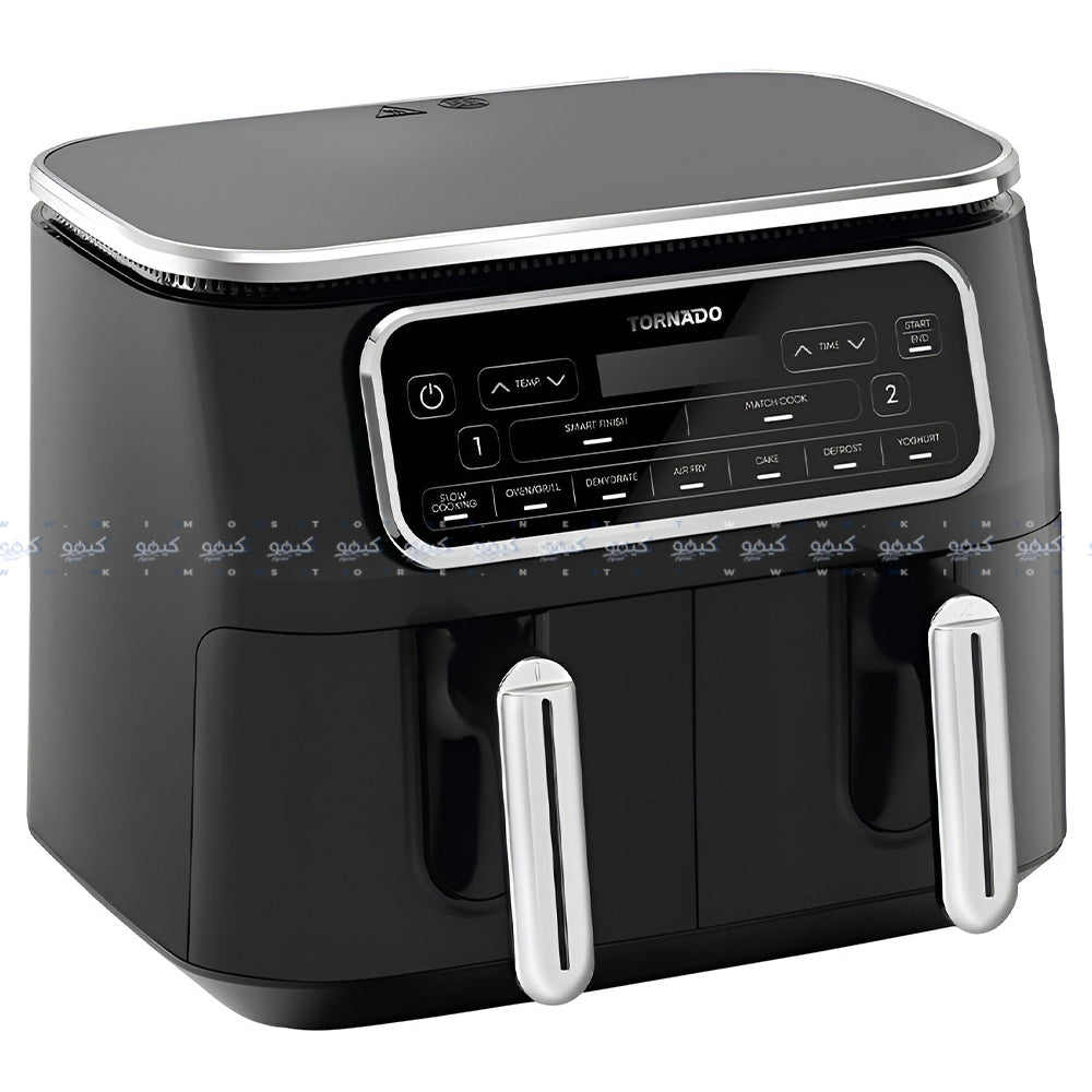 قلاية هوائية تورنيدو 8 لتر 2500 وات THF-2508DU-BS - أسود