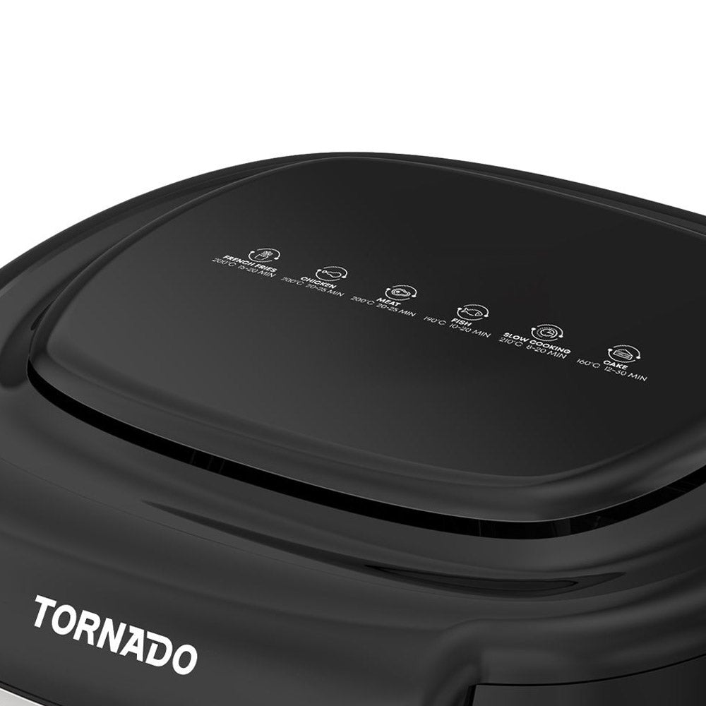قلاية هوائية تورنيدو 4 لتر 1550 وات THF-1554D-XL-BS - أسود
