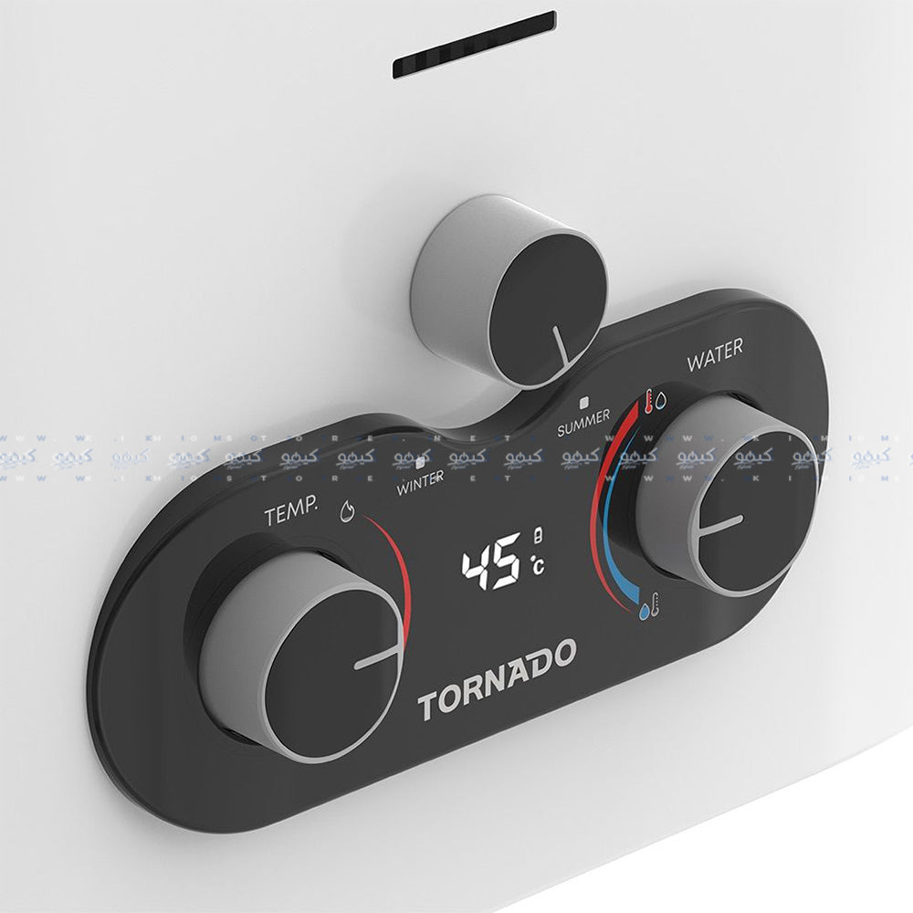 سخان مياه غاز بمدخنة تورنيدو 6 لتر GHE-C06CNE-W - أبيض