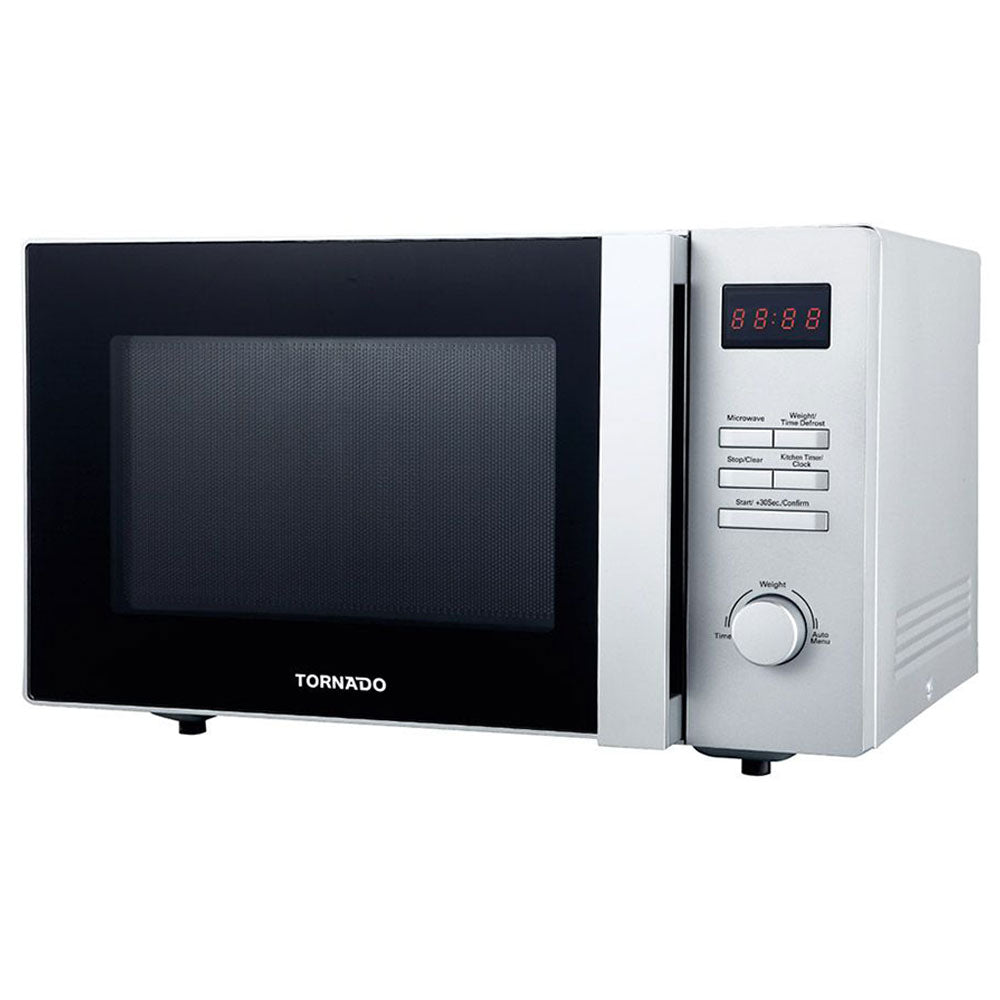 Tornado Microwave Oven Solo TMD-25SE-S 25L 900W - Silver
