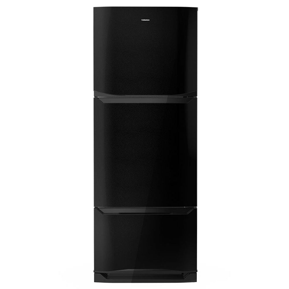 Tornado Refrigerator RF-45FTV-BK Inverter No Frost 351L 3 Doors - Black