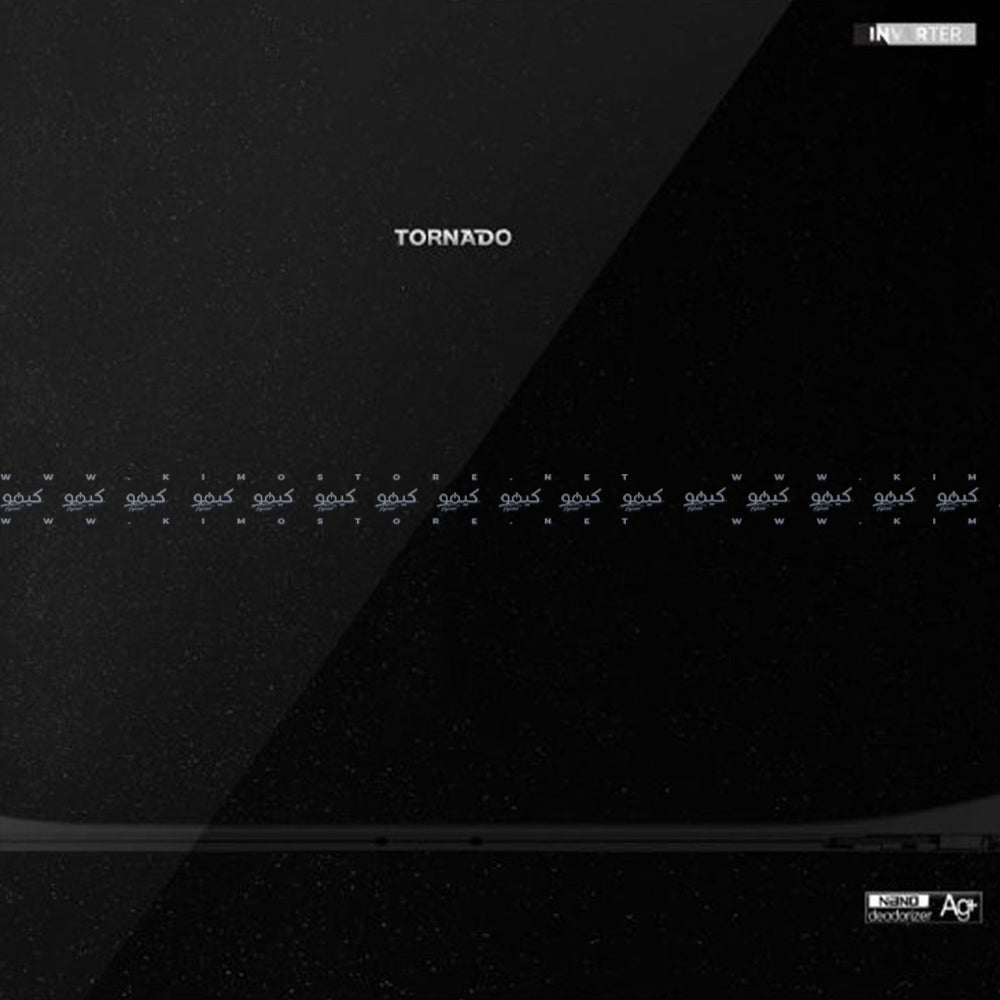 Tornado Refrigerator RF-480TV-BK Inverter No Frost 396L 2 Doors - Black