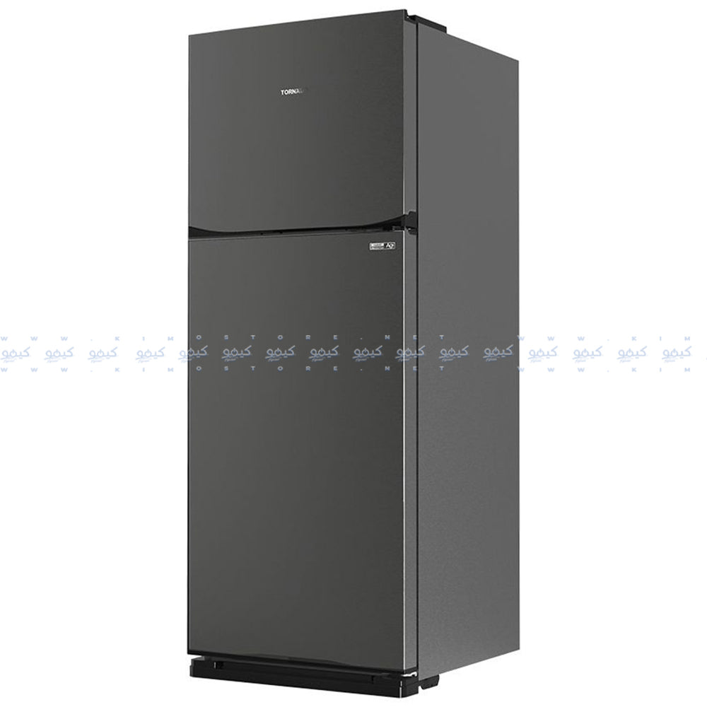 Tornado Refrigerator RF-580T-DST No Frost 450L 2 Doors - Dark Stainless