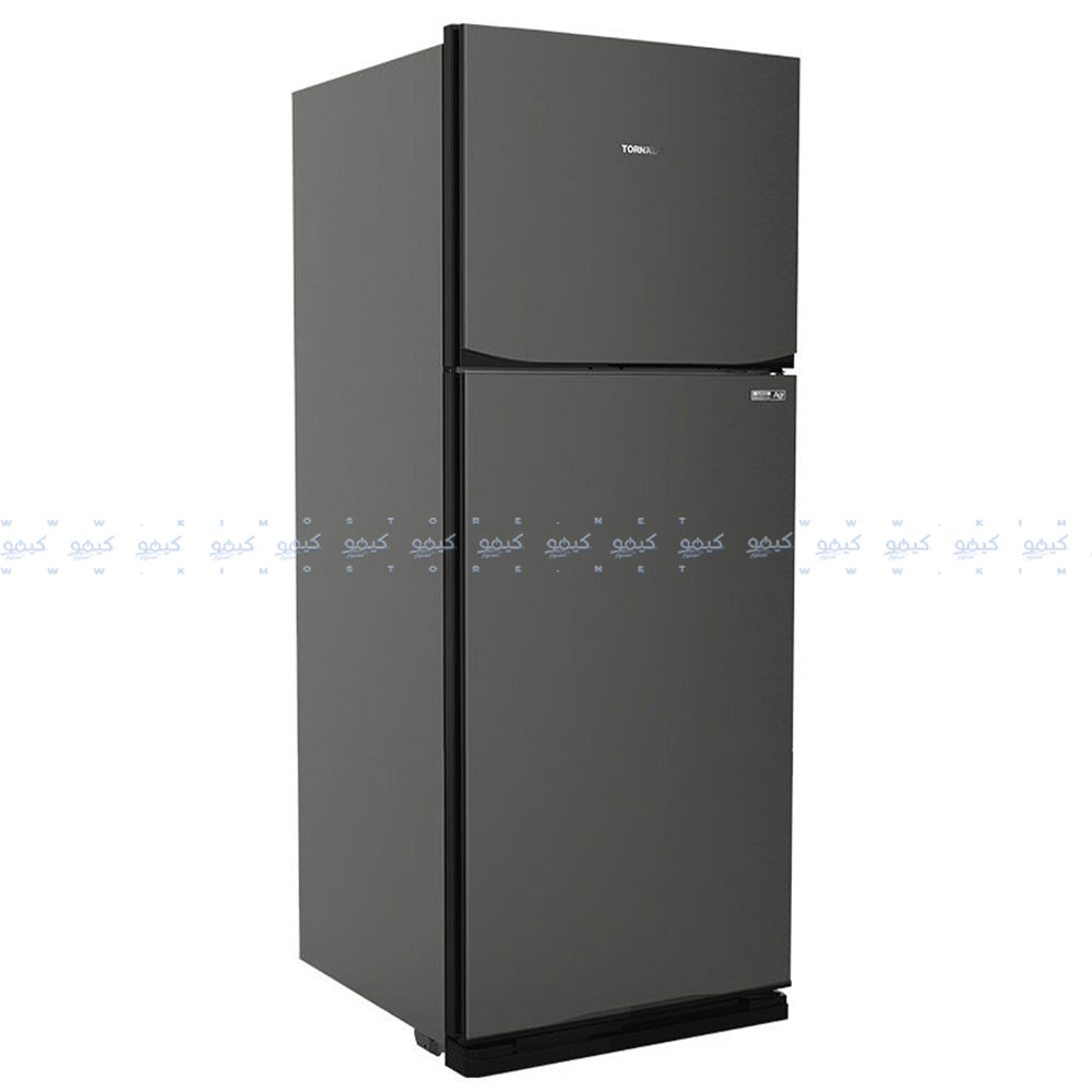 Tornado Refrigerator RF-580T-DST No Frost 450L 2 Doors - Dark Stainless