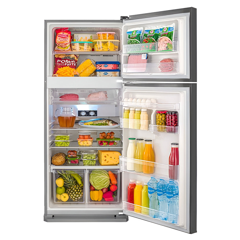 ثلاجة تورنيدو نوفروست 2 باب 450 لتر RF-58T-SL - فضي