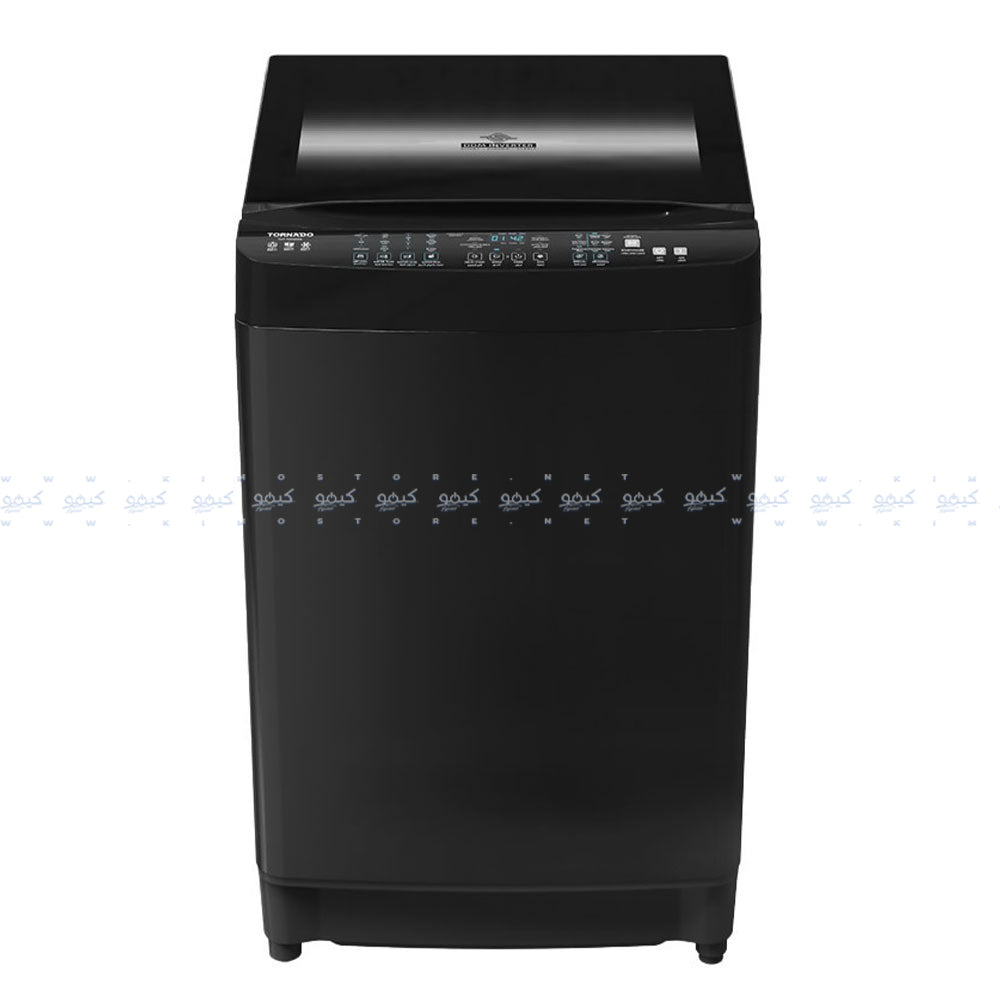 غسالة ملابس تورنيدو اوتوماتيك انفرتر بطلمبة DDM تحميل علوي 15 كجم TWT-TLD15RDS - فضي