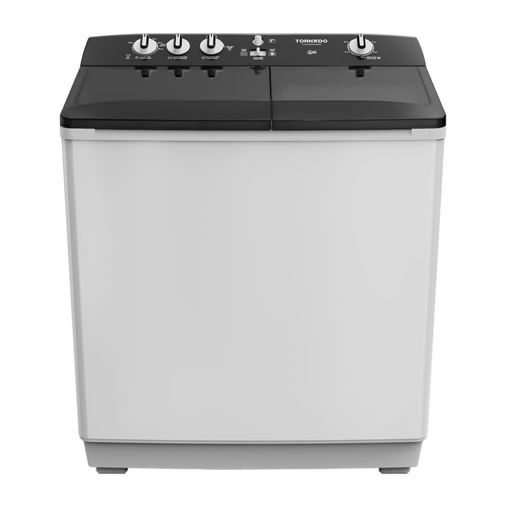 Tornado Top Load Half Automatic Washing Machine TVH-HM12TS(WK) 12Kg - White