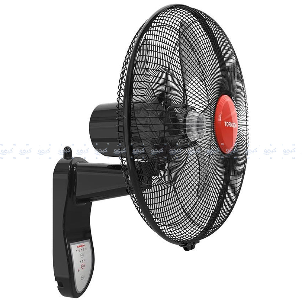 Tornado Wall Fan With Remote EPS-16R 16 Inch - Black
