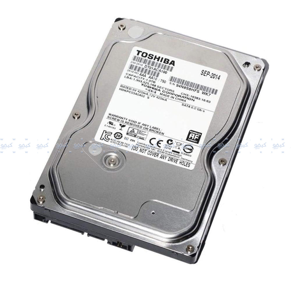 هارد درايف داخلي توشيبا 1 تيرابايت 3.5 بوصة DT01