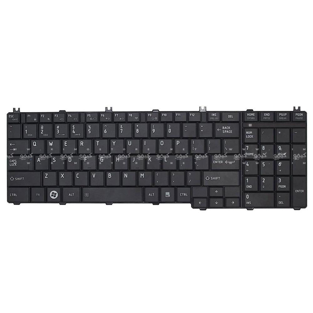 كيبورد لاب توب توشيبا ستالايت C660-C650-L755-L505