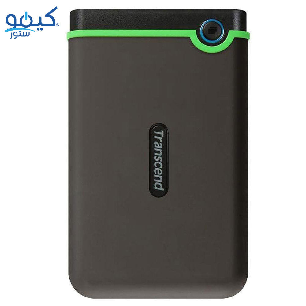 Transcend StoreJet 25M3 2TB Portable External Hard Drive - Iron Gray