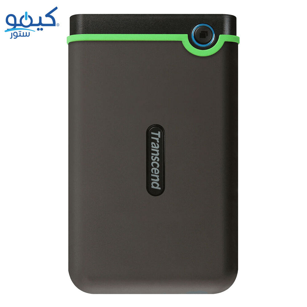 Transcend StoreJet 25M3 4TB Portable External Hard Drive - Gray