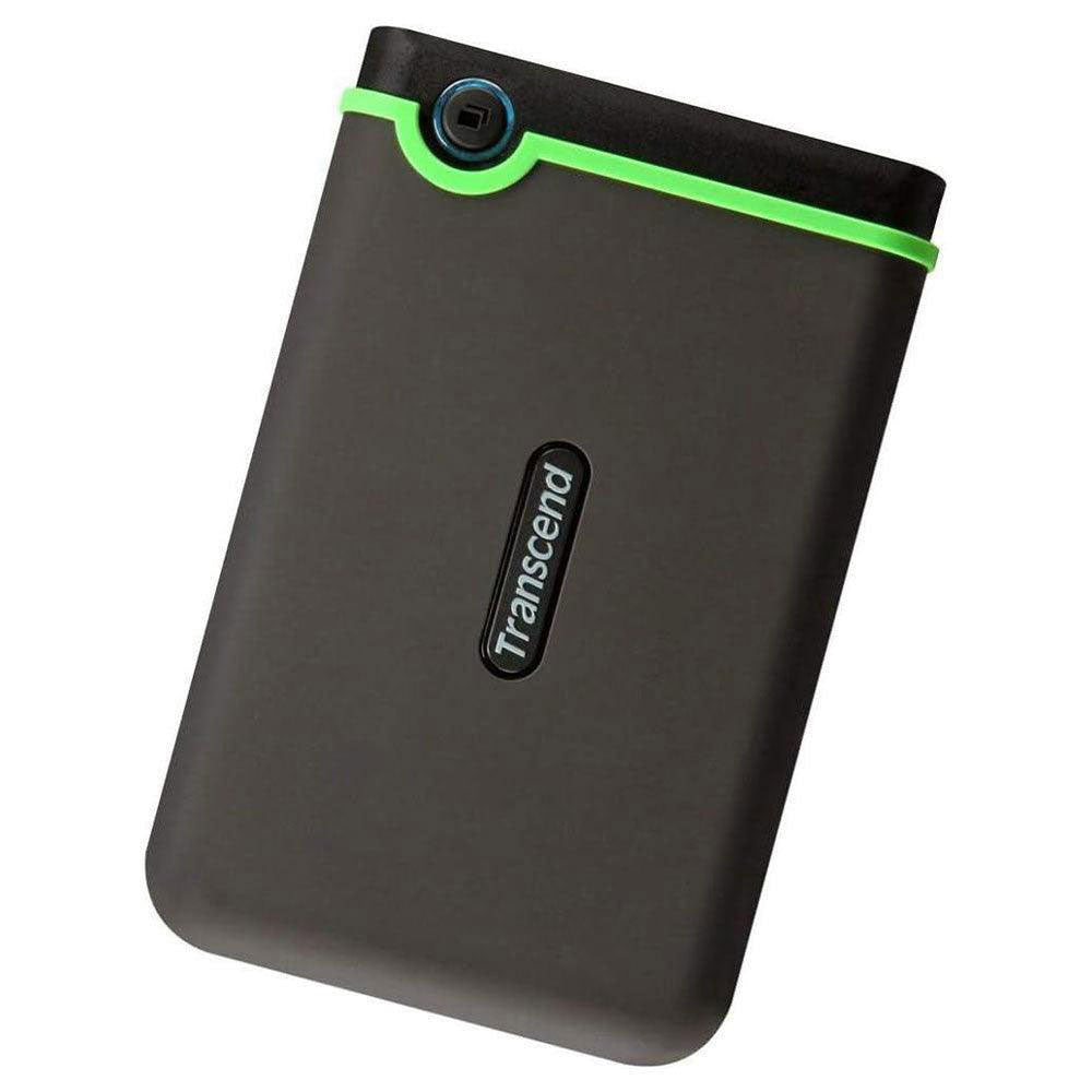 Transcend StoreJet 25M3 4TB Portable External Hard Drive - Gray