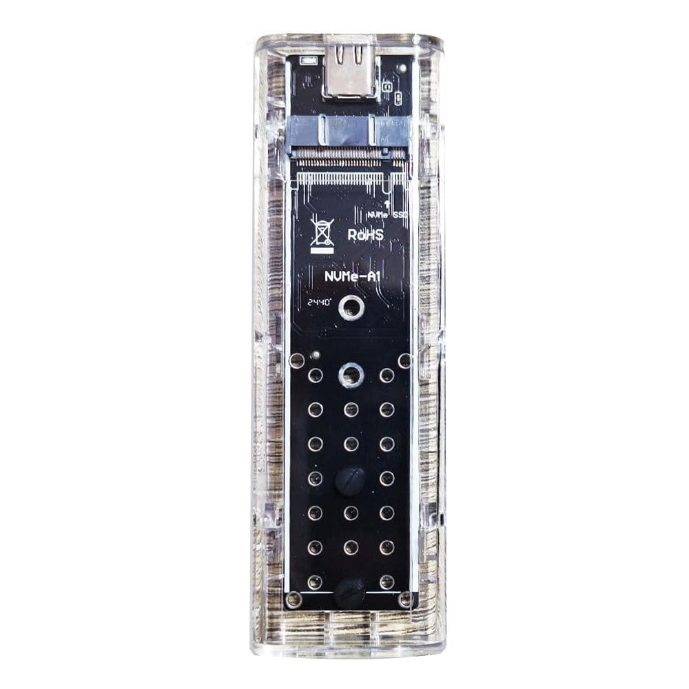 Transparent M.2 Mobile Rack Type-C